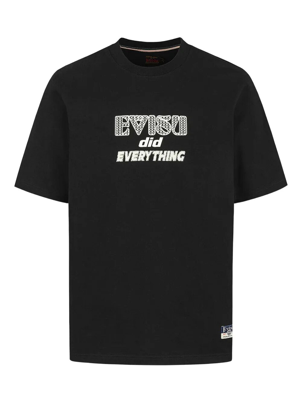 Футболка Evisu, размер 52, черный