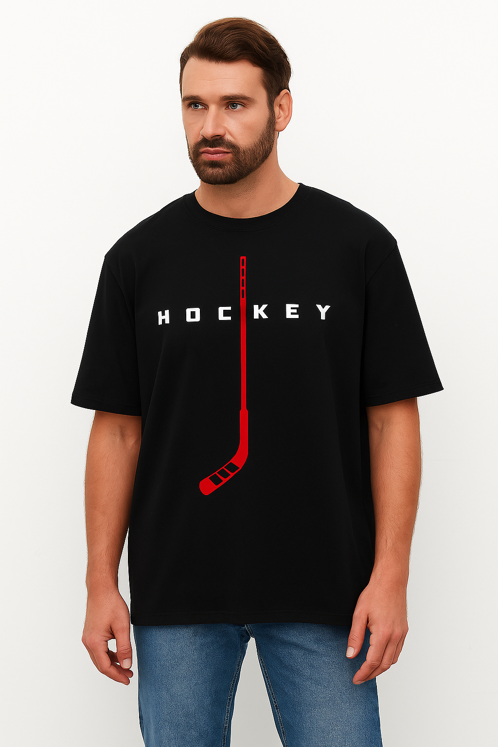 Футболка спортивная Беленини ХОККЕЙ, 1 шт., размер L/XL, черный 3