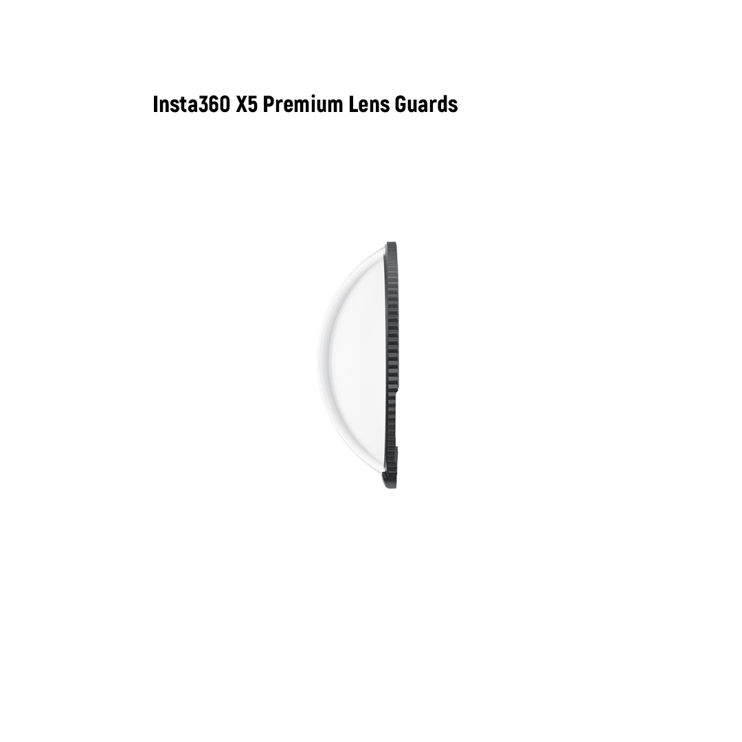 Защитные линзы, Insta360 X5 Premium Lens Guards, поворотные, закаленное стекло — фото 1