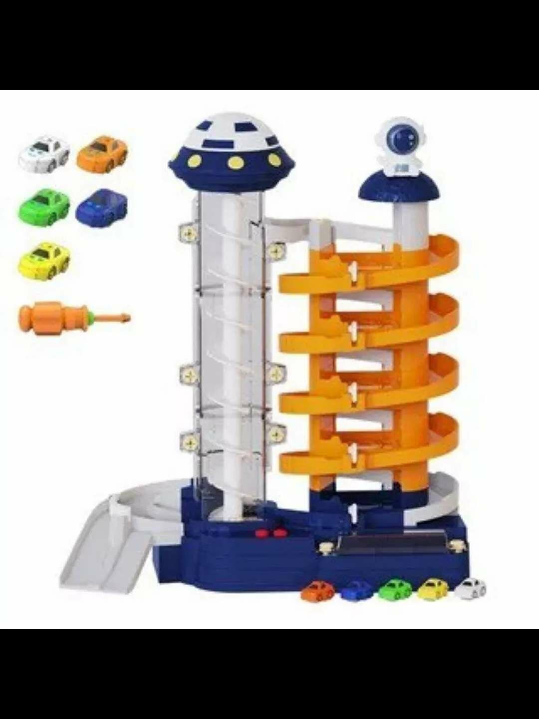 Конструктор IQ PLAY SET "Паркинг в коробке", 105 деталей, игровой стол,