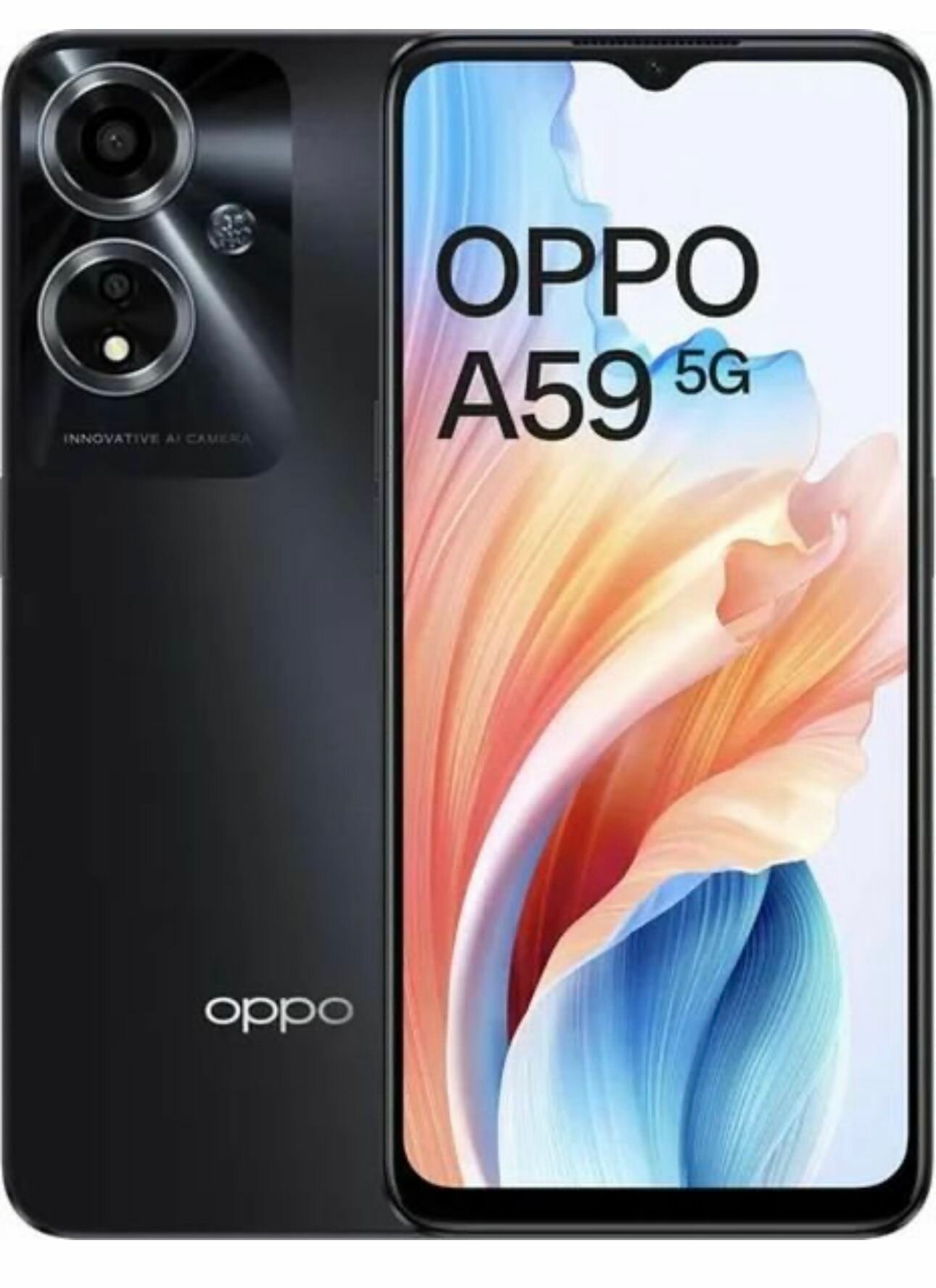 Смартфон OPPO A59 5G 8/256 ГБ, Global, Dual nano SIM, Black, черный