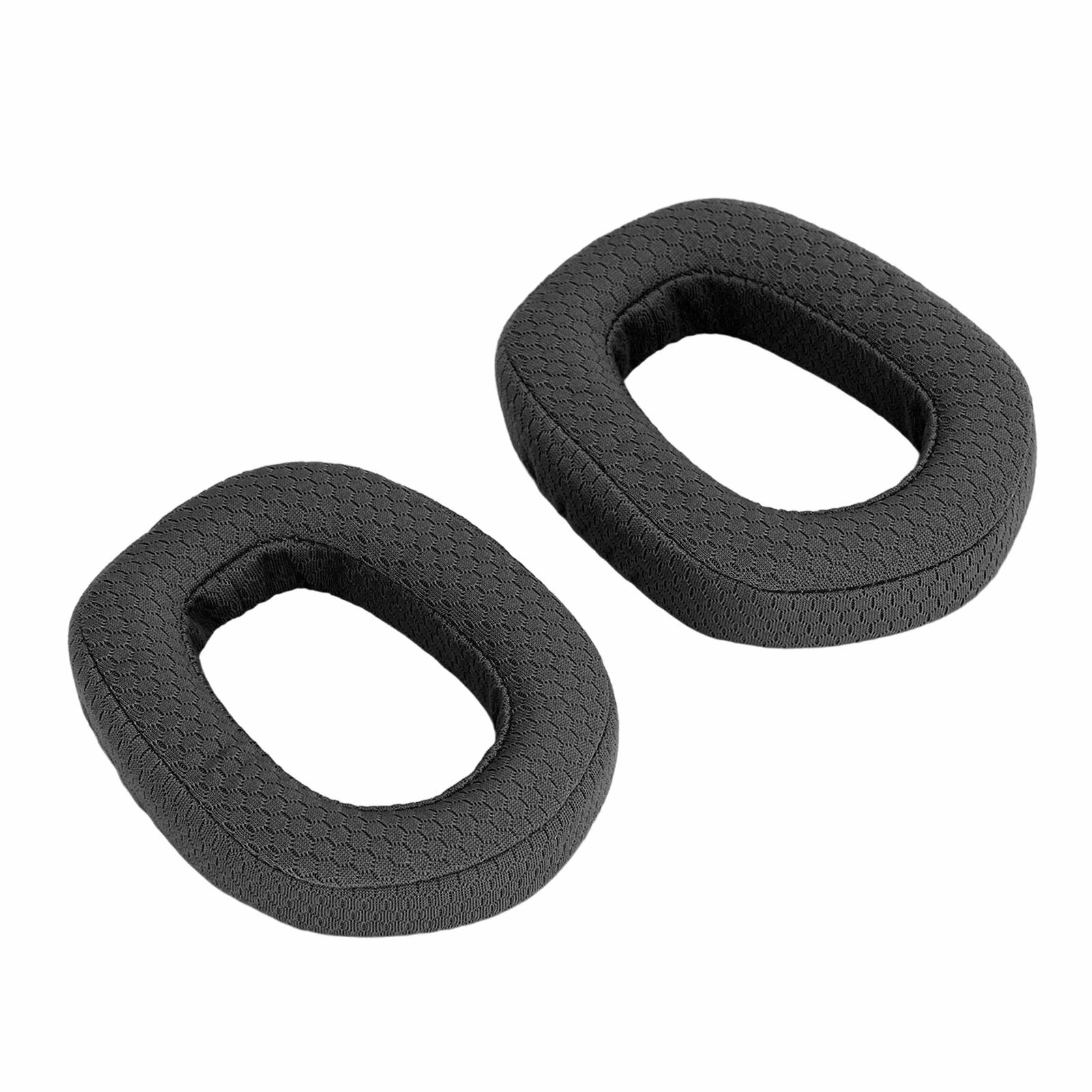 Replacement Ear Pads Professional Soft Sound Isolation Cushions for Logitech G435 LIGHTSPEED Black — фото 1