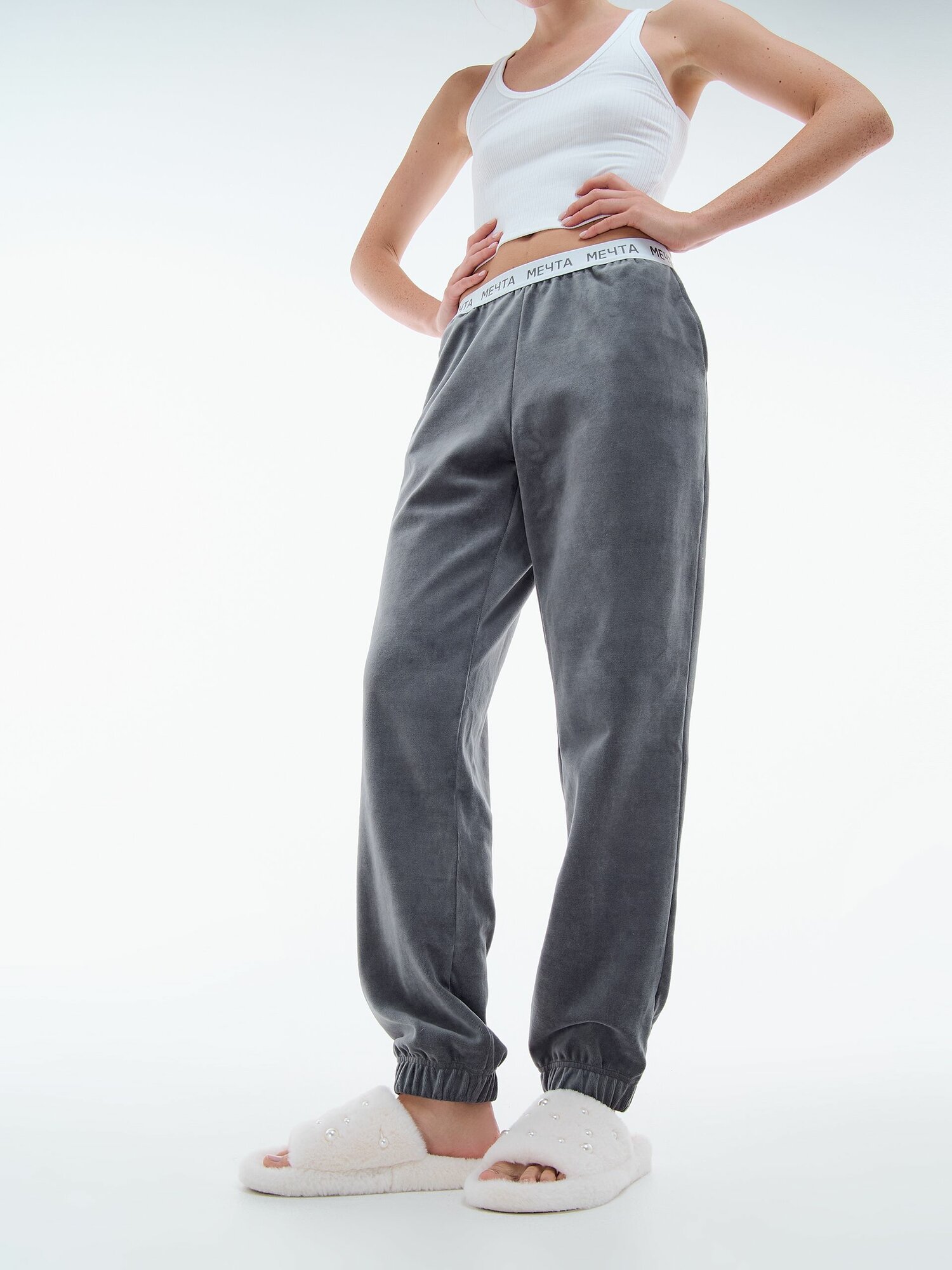 Брюки классические ТВОЕ, размер S, серый