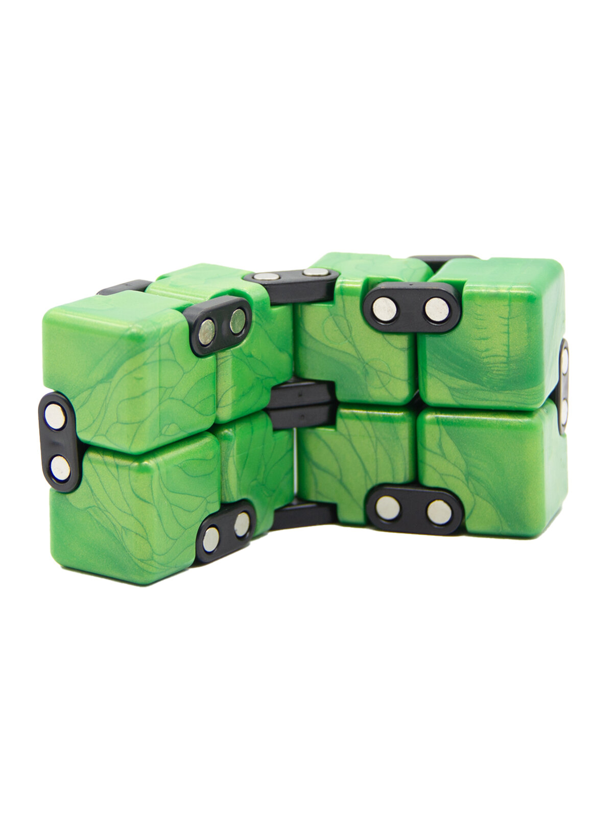 Головоломка Бесконечный куб антистресс QiYi Infinite Cube (зеленый) — фото 1