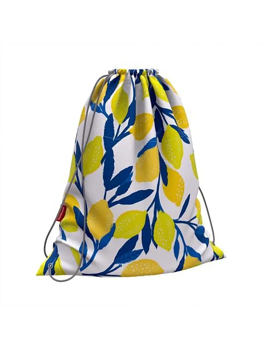 Сумка-мешок для сменной обуви ErichKrause 36 5*44см нейлон (со светоотражающими элементами) Lemon Tree (п/упаковка) 1 шт