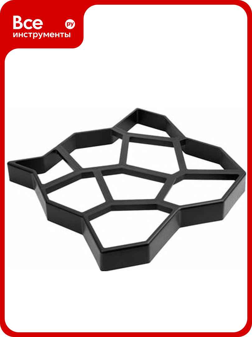 Форма для отливки садовых дорожек VORTEX 50x50x6 см