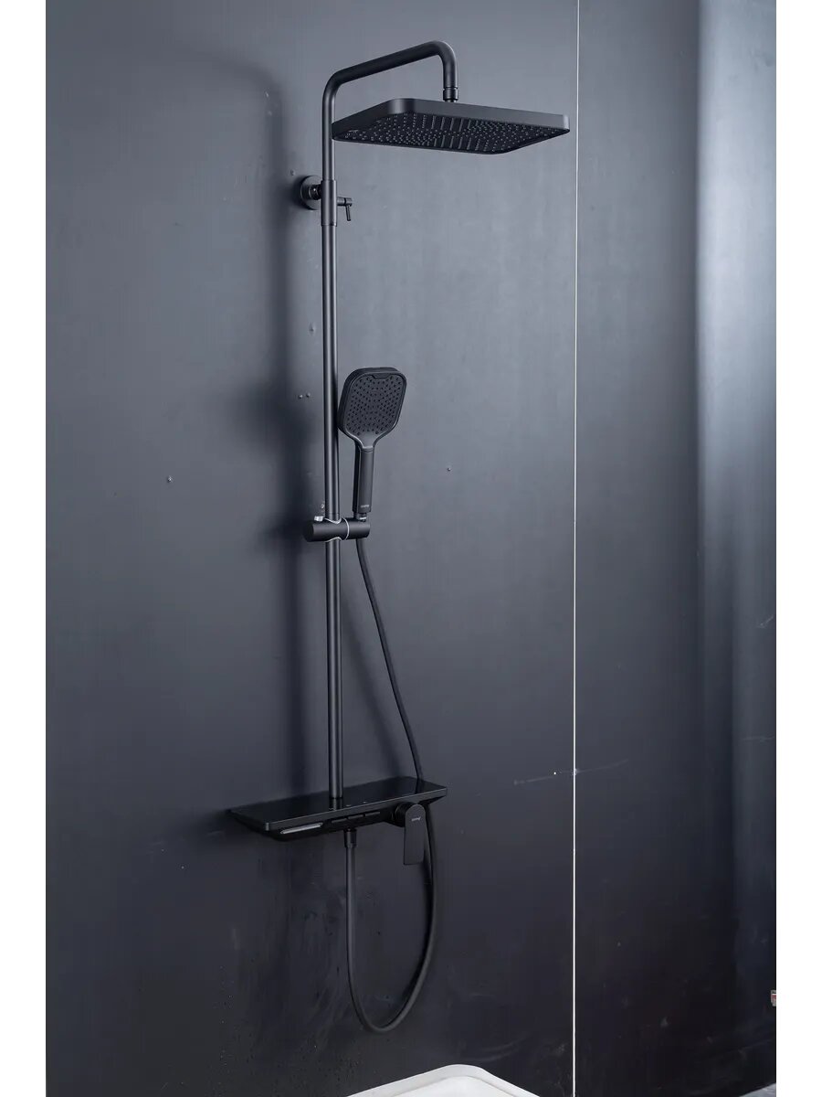 Душевая система с тропическим душем Gappo G2496-16 — фото 1