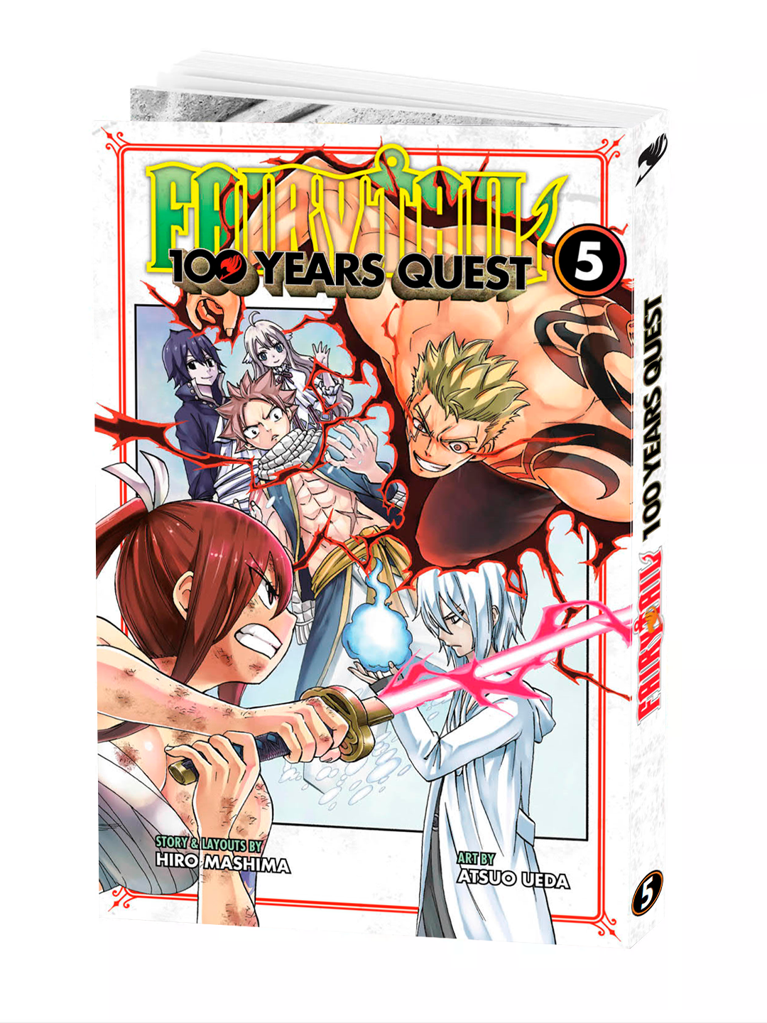 Манга "Хвост Феи: Столетний квест, 5 том" Хиро Машима мягкий переплет