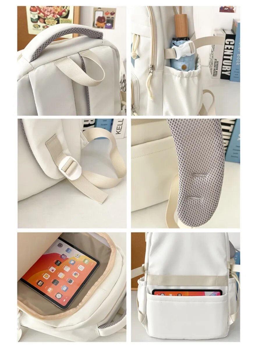 Рюкзак со звёздами и значками — фото 1