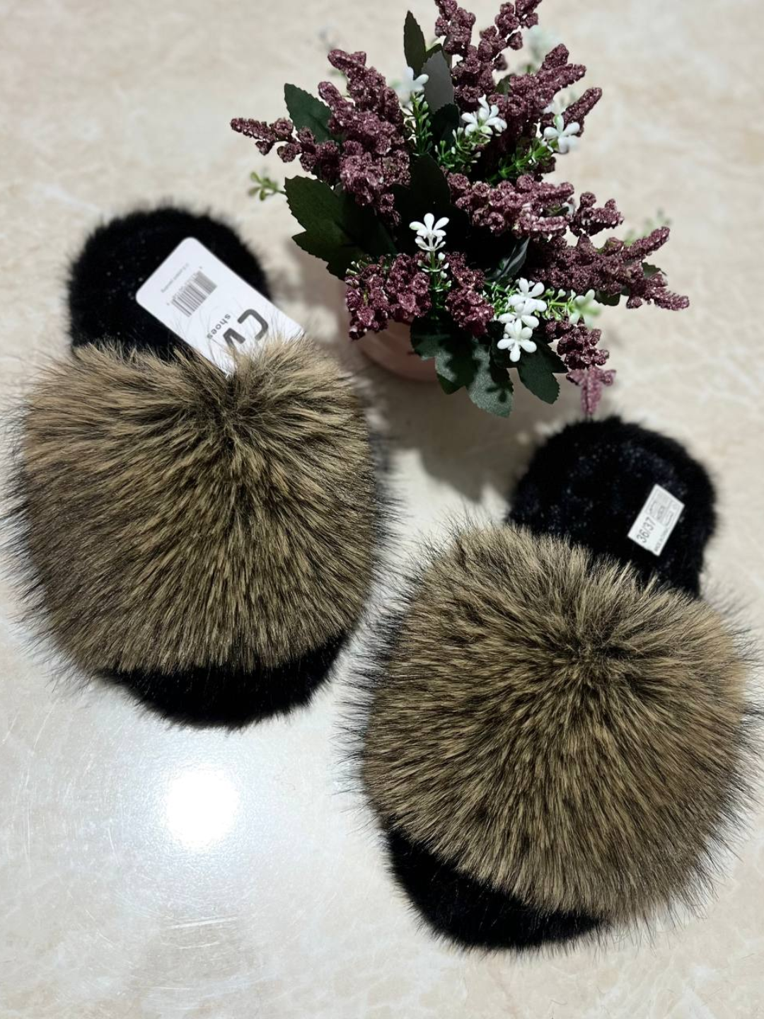 Тапочки, размер 36-40, желтый