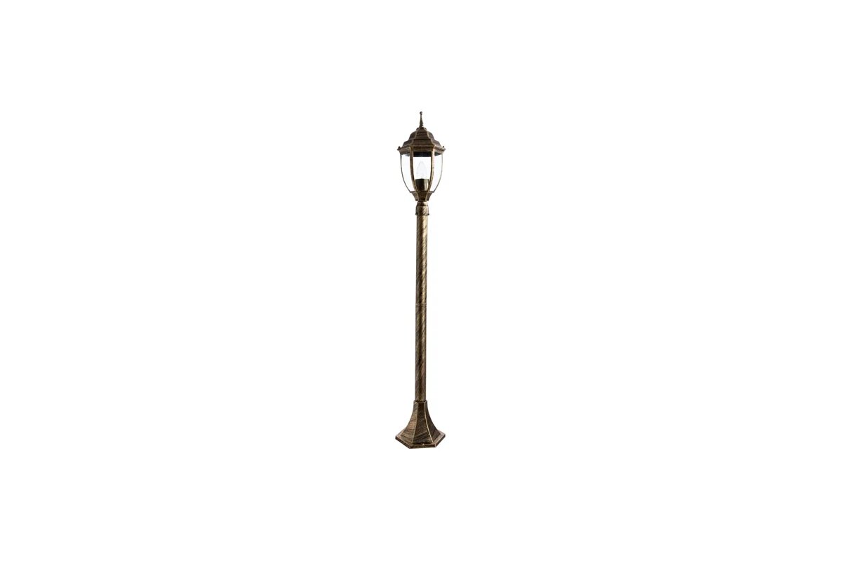 Уличный светильник бронзовый IP44 стекло/металл Arte Lamp A3151PA-1BN
