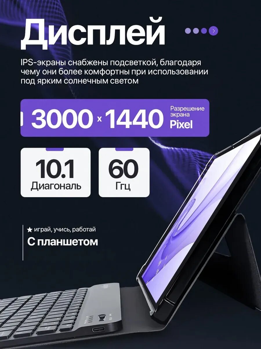 Планшет C M X Tablet Gaming Console 12GB+512GB, с клавиатурой, ОС Android 13 — фото 1