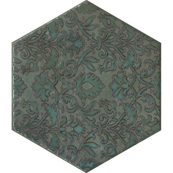 Декор керамический Kerama Marazzi VT/B560/SG23037N Гроссето зеленый 20x23.1x0.7 см (цена за 1 штуку)