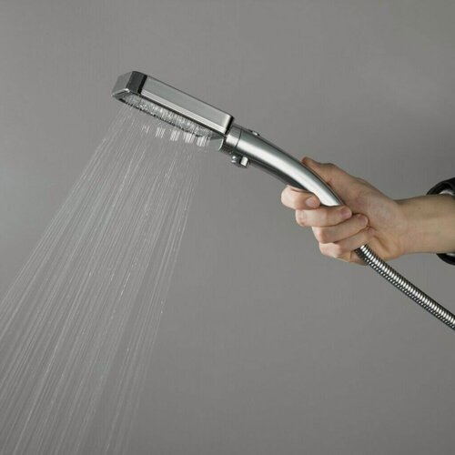 Изображение товара Лейка для душа Frap, F012, 1 режим, с функцией самоочистки, кнопка старт/стоп