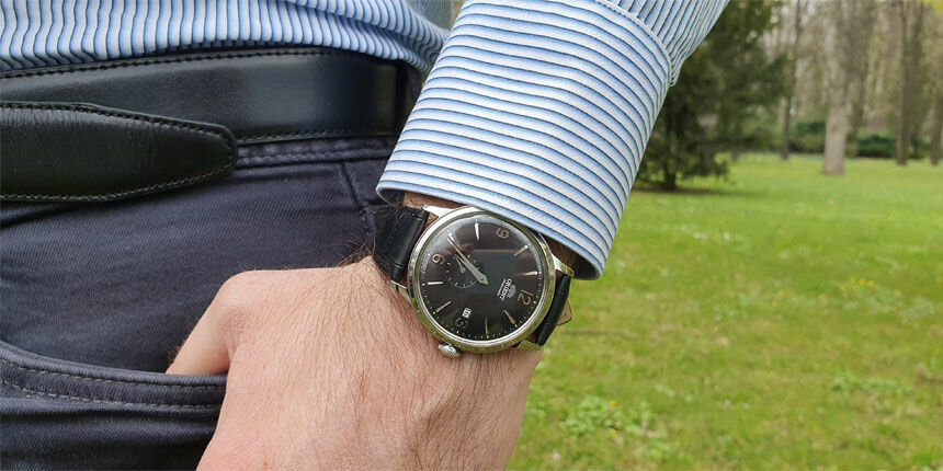 Наручные часы ORIENT, черно-серые — фото 1