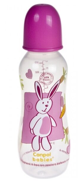Бутылочка для кормления Canpol babies, 330 мл (59/205 Розовый) - фото №3