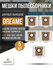 Мешок пылесборник (5 шт) для робот-пылесоса Dreame Bot L10s Pro, ...