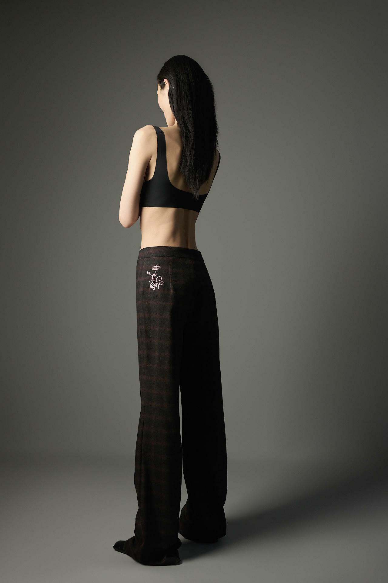 Брюки классические ZNWR Cell, размер L, коричневый