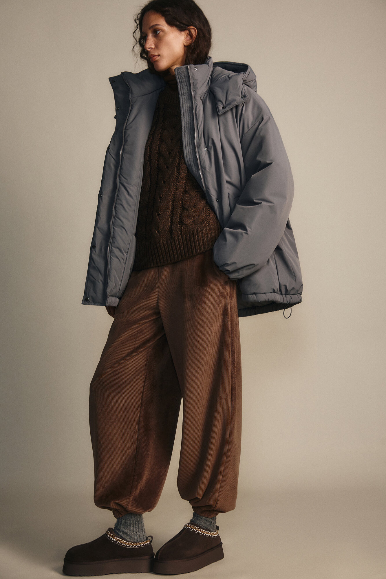 Куртка Befree Woman Mix&Match размер XS/S темно-серый