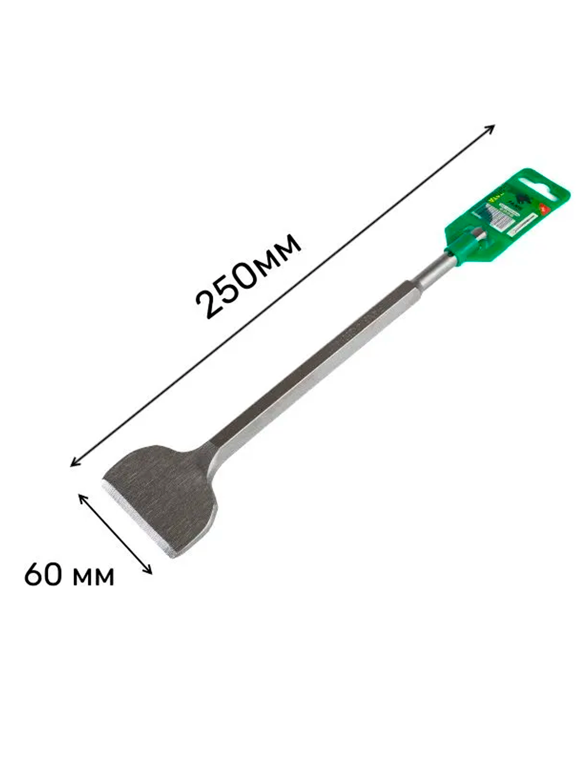 Зубило лопатка Fang Tools SDS-Plus для перфоратора 60x250 мм