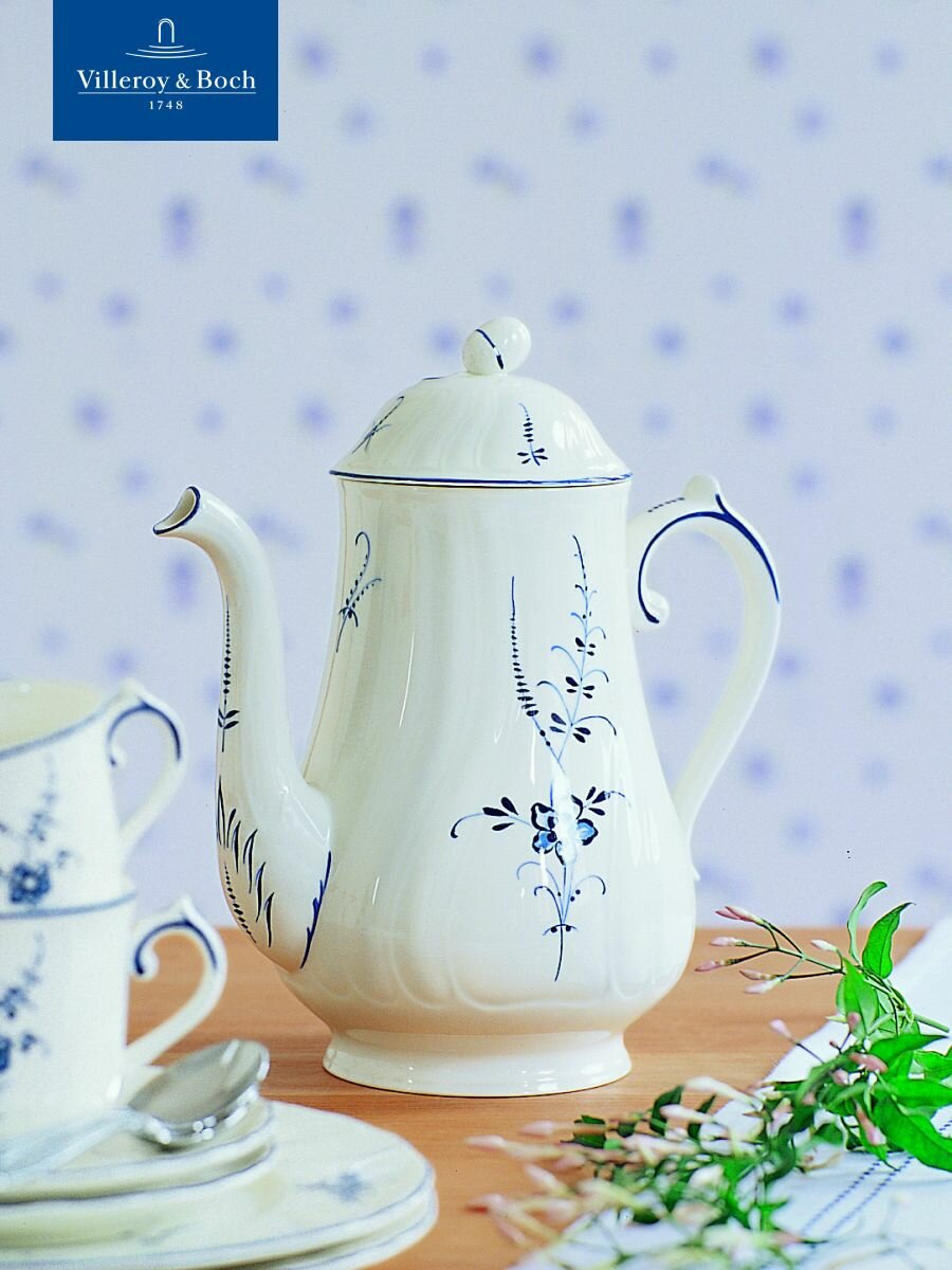 Кофейник на 6 персон 1300 мл, Old Luxembourg, Villeroy & Boch, Премиум-Фарфор
