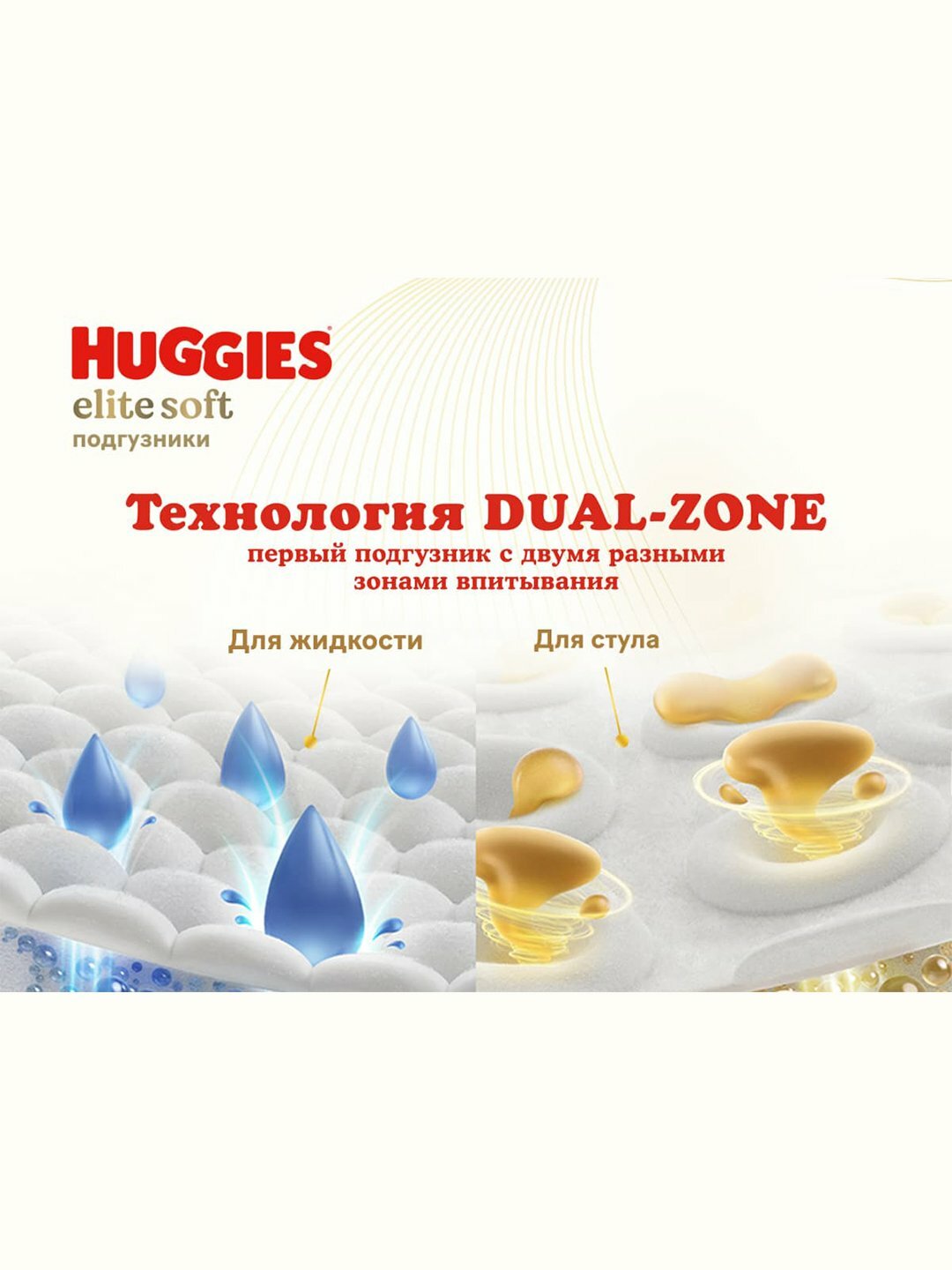 Подгузники Huggies Elite Soft 5-9кг, 3 размер, 21шт — фото 1
