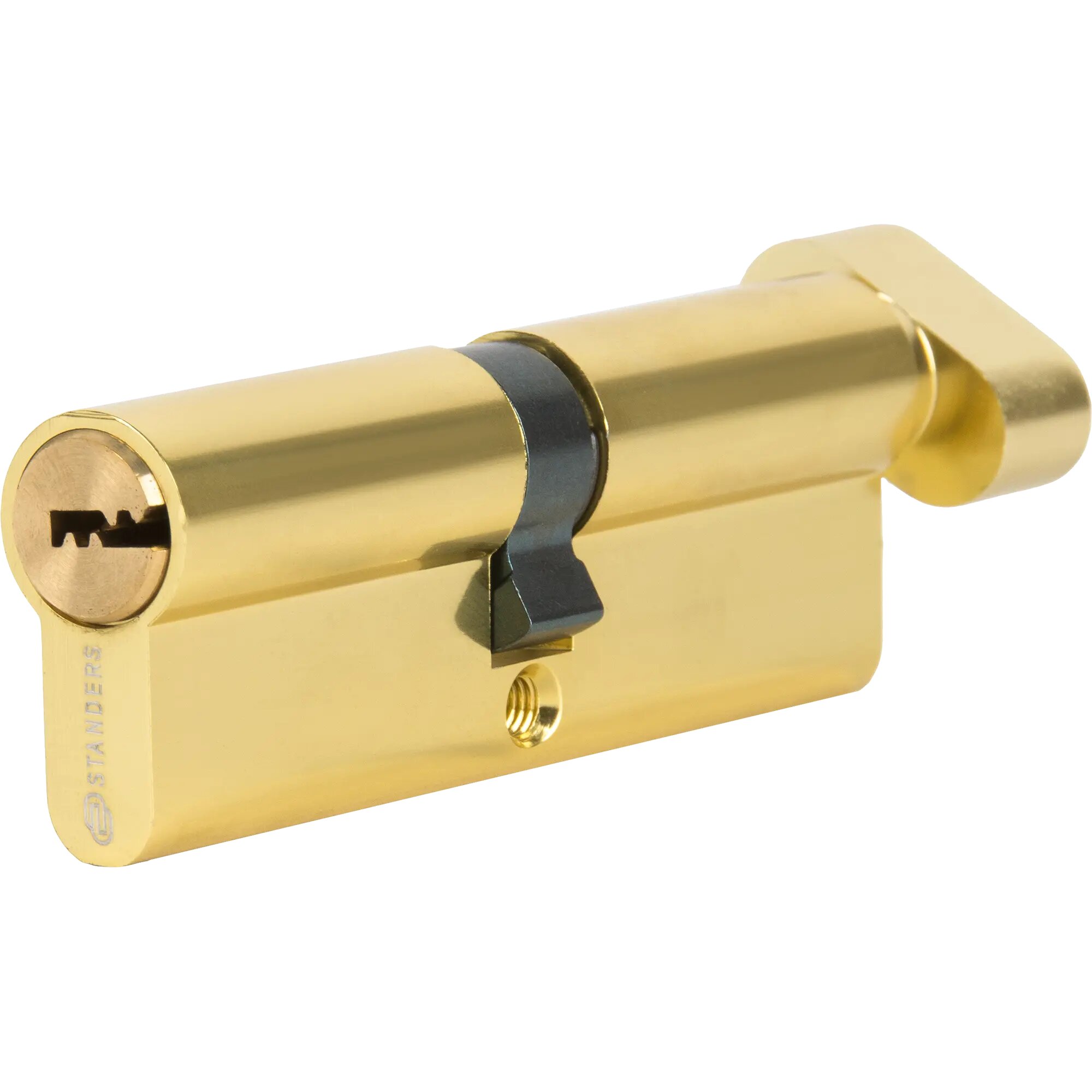 Цилиндр Standers TTAL1-4545NBGD 45x45 мм ключ/вертушка цвет латунь