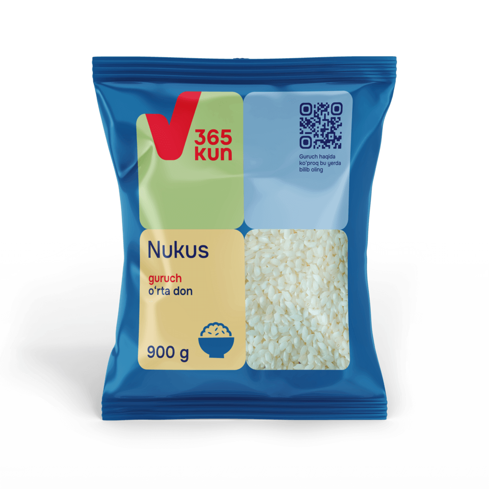 Рис 365 kun Нукус 900 г
