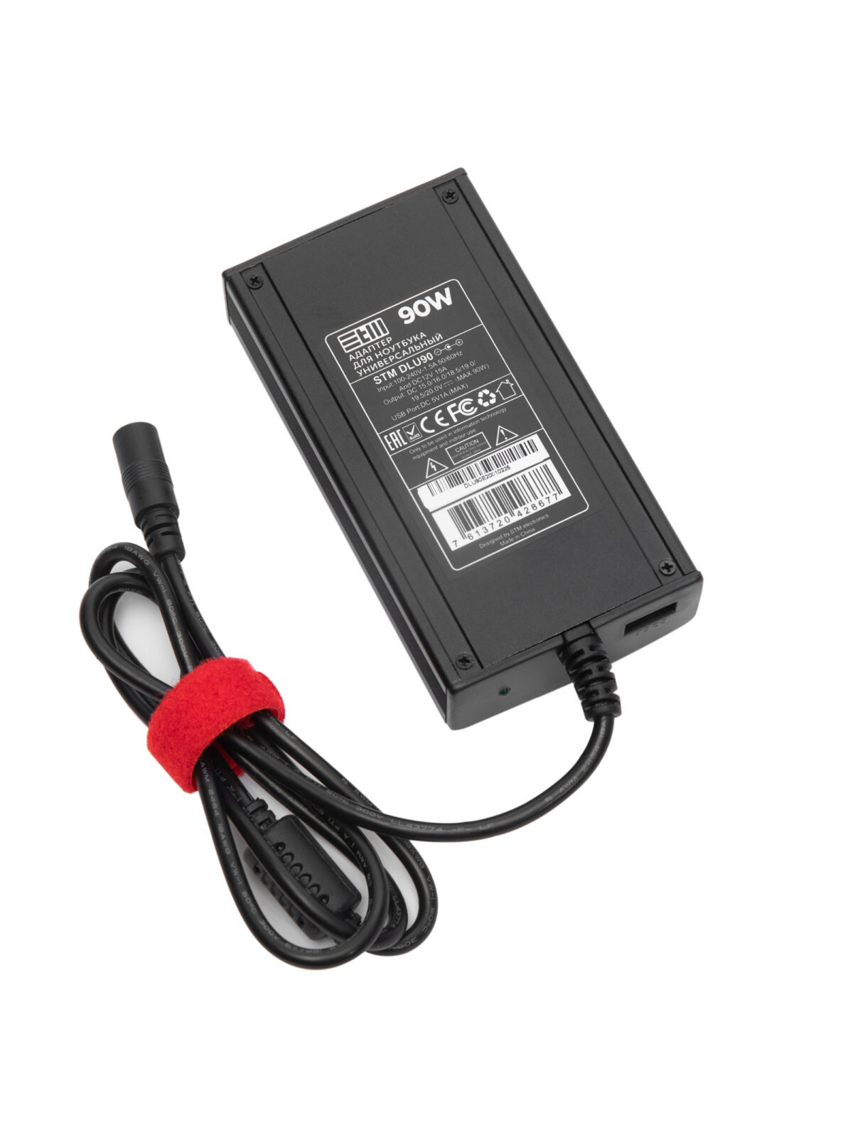 Универсальный адаптер питания для ноутбуков STM Dual DLU90 — фото 1