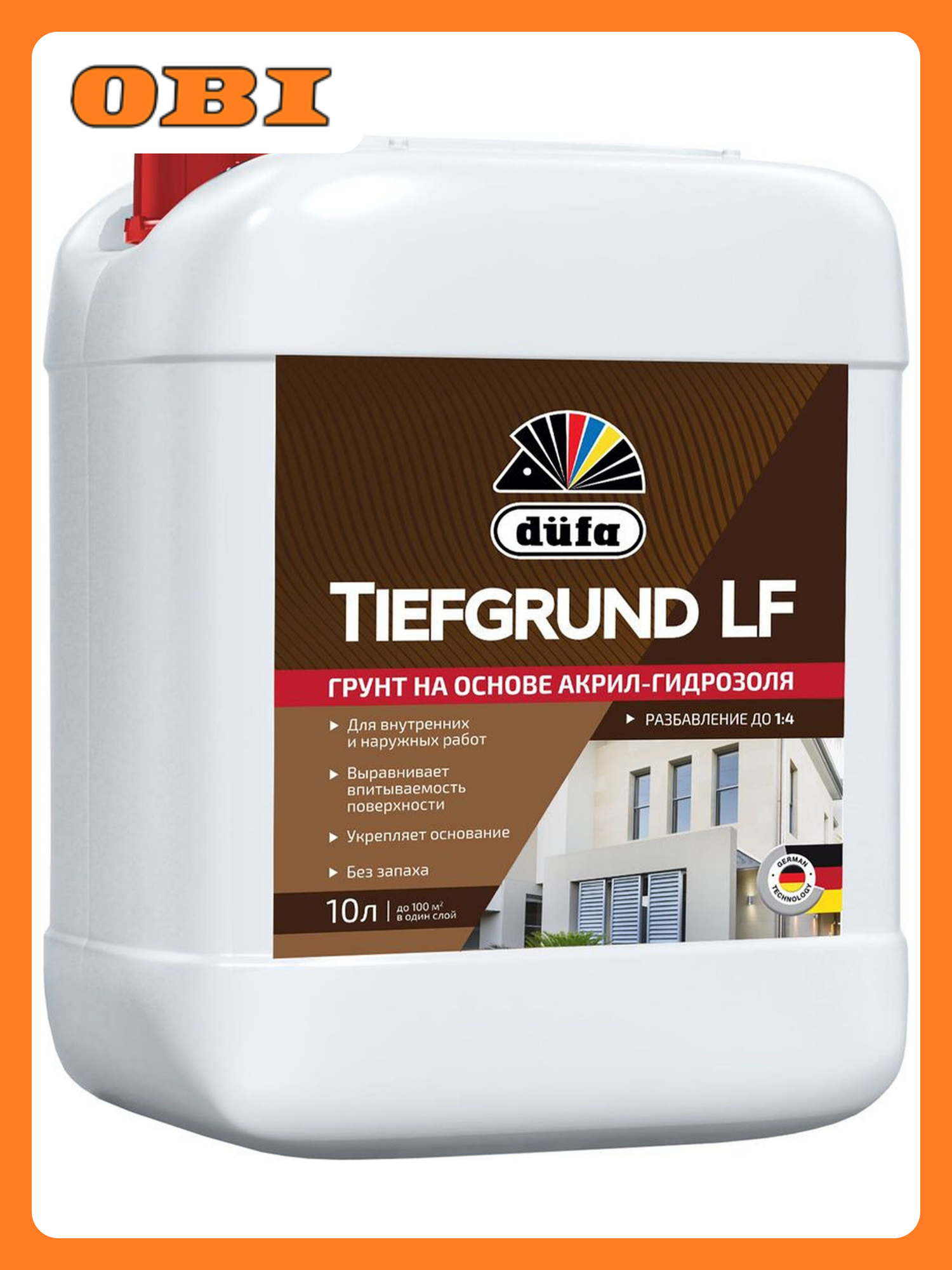 Грунтовка глубокого проникновения dufa TIEFGRUND RD314 LF 10 л