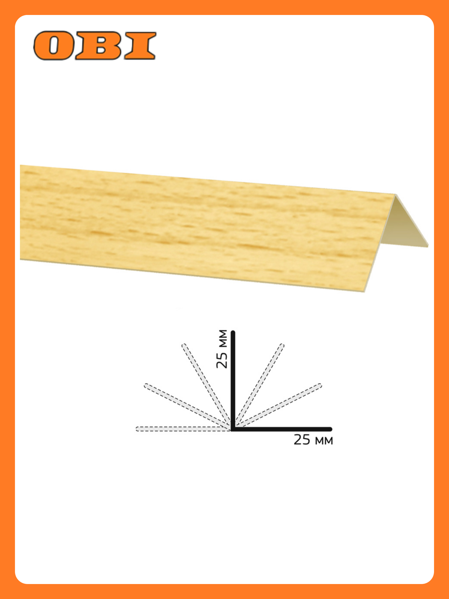 Угол декоративный Декопласт 