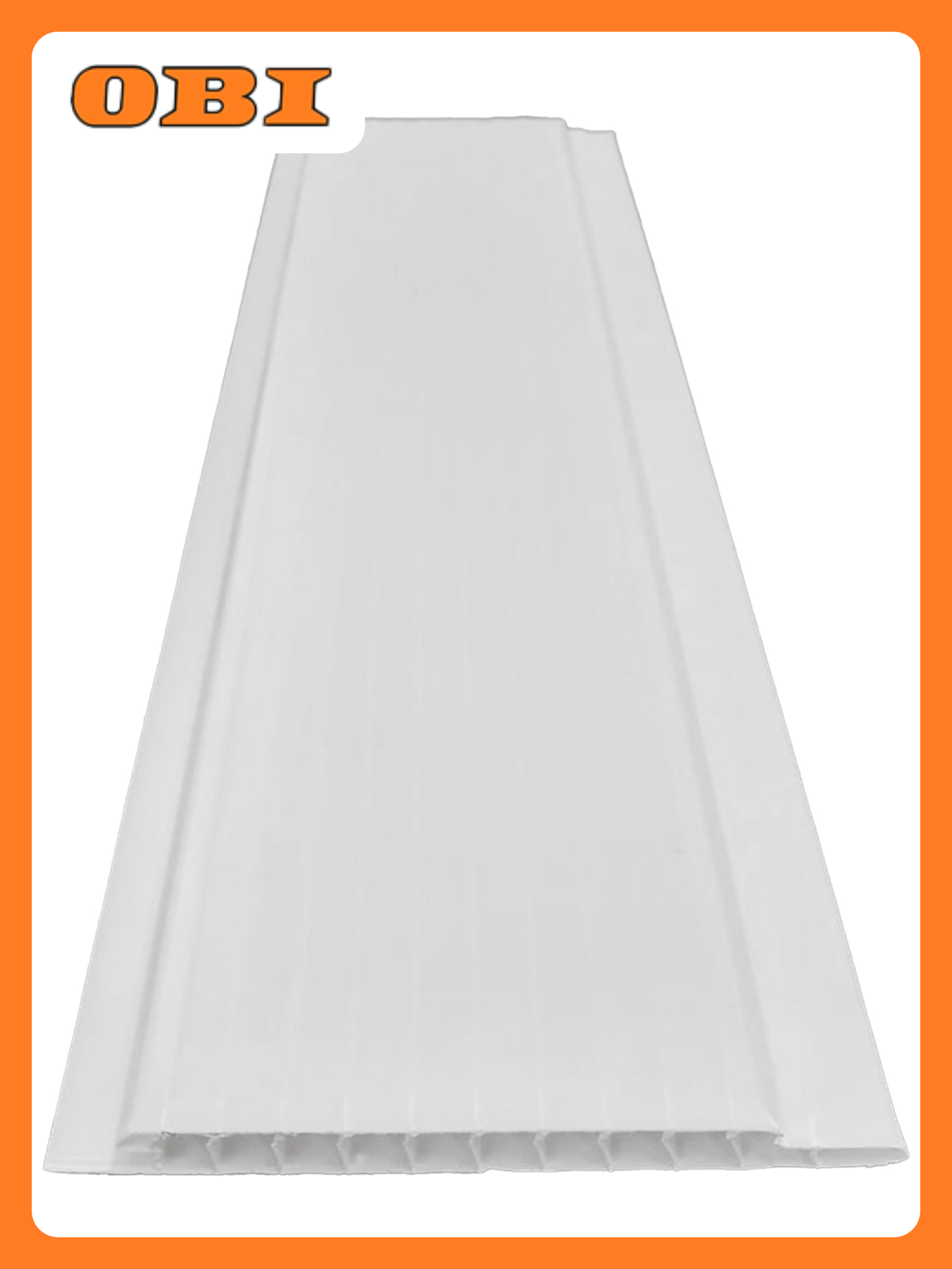 Панели ПВХ Stella Standard влагостойкие для балкона белые 3000x100x8 мм