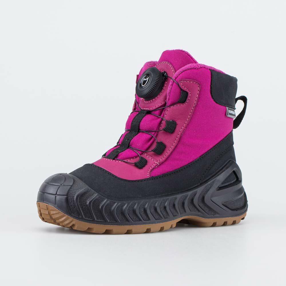 Ботинки КОТОФЕЙ, размер 33, черный, розовый