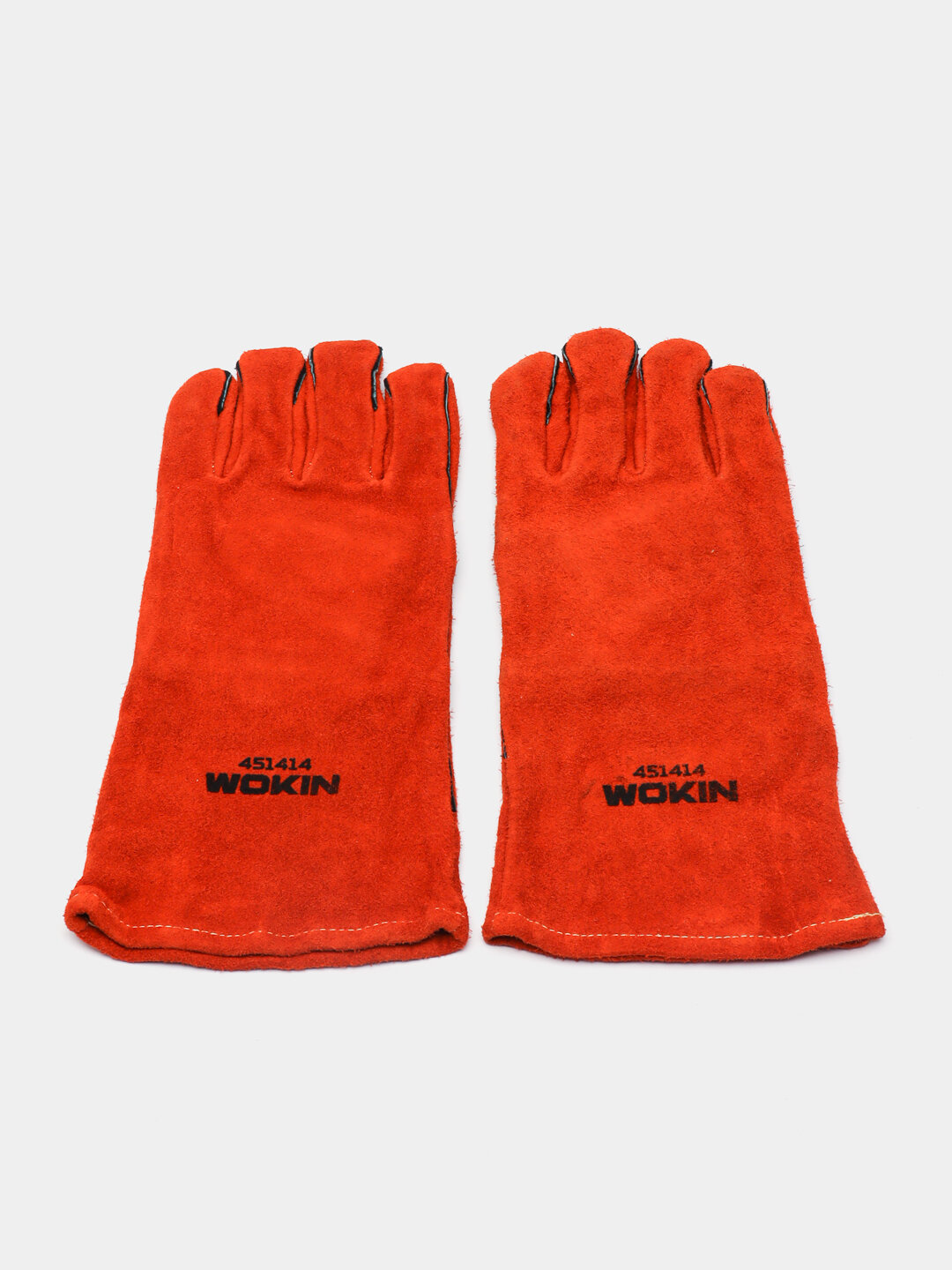 Сварочные перчатки WOKIN удлинённые для защиты, 35 см PRO XL!