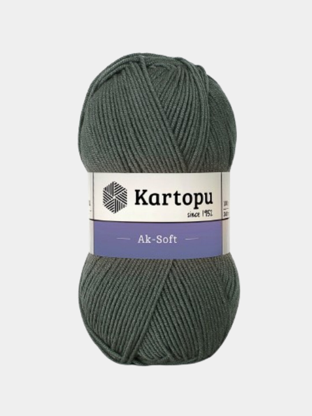 Пряжа Kartopu Ak-Soft гипоаллергенная, акриловая, 100 г, 250 м