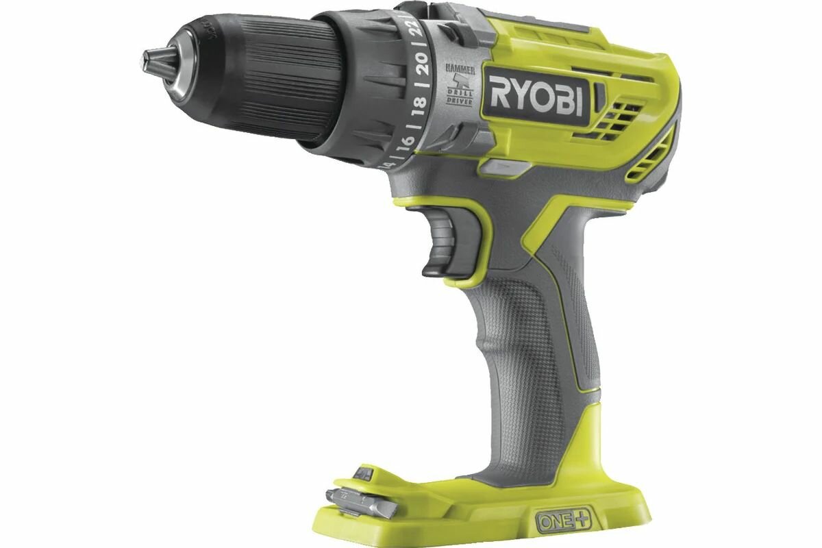 Ryobi ONE+ ударная дрель-шуруповерт R18PD3-0 без аккумулятора в комплекте 5133002888