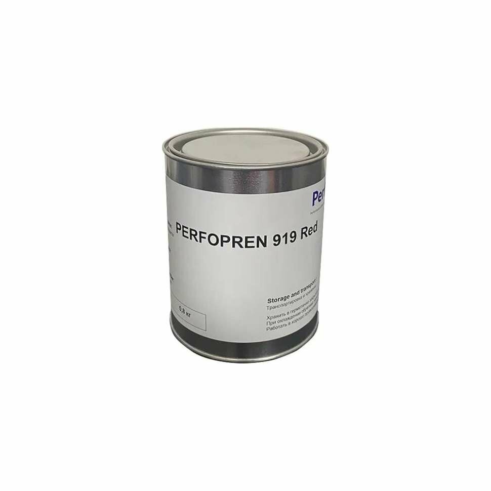 Полихлоропреновый клей в растворе органических растворителей Perfotak Perfopren 919 RED 0,8 кг PFP919RED001