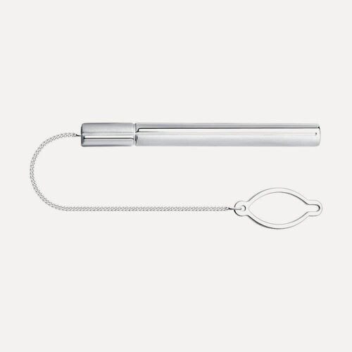 Изображение товара Зажим для галстука, серебро, 925 проба, родирование