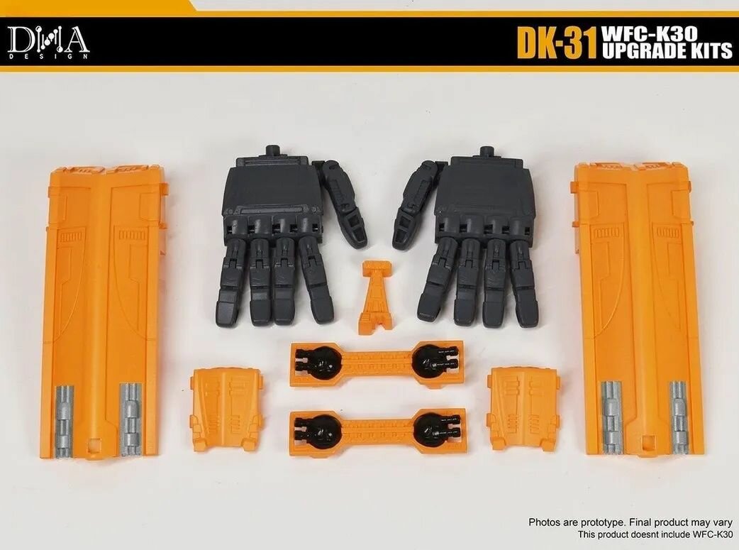 Трансформеры игрушки DNA Design DK-31 Upgrade Kit for Transformers WFC Kingdom WFC-K30 Titan Autobot Ark