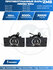 Противотуманные фары ПТФ светодиодные линзы (модуль) ZMB 100W для...