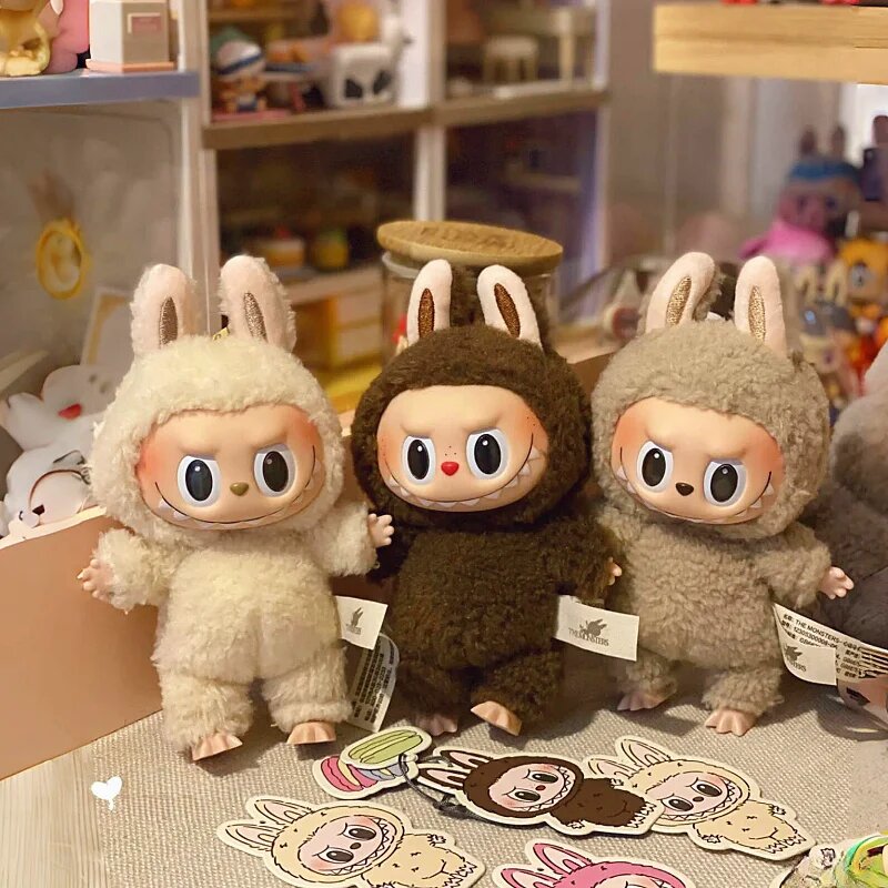 Коллекционная фигурка MINISO Labubu Монстр, Chinese Copy version, Розовый — фото 1