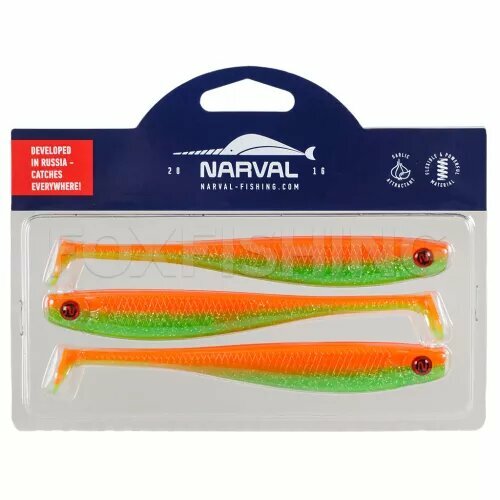Силиконовая приманка Narval Skinny 14см. #023 3шт.