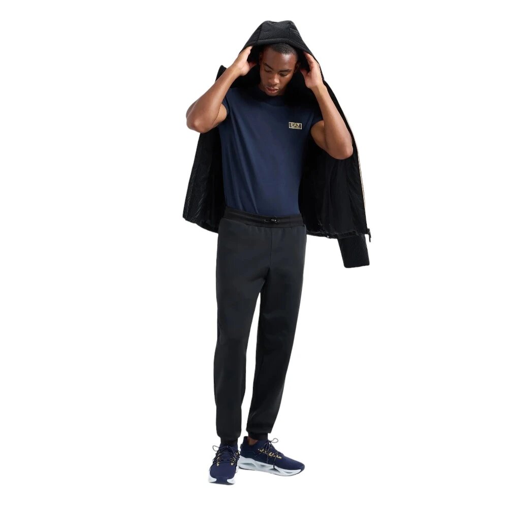 Футболка EA7 EMPORIO ARMANI, размер L, синий — фото 1