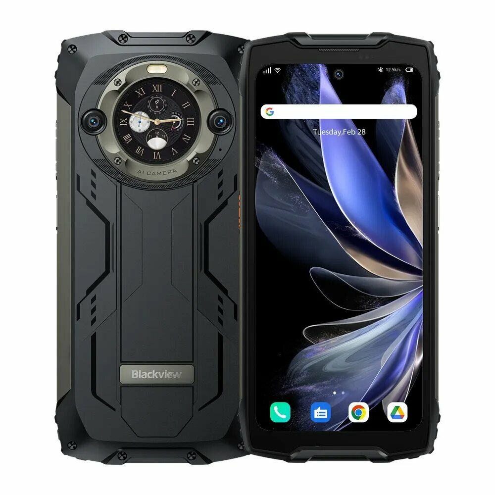 Смартфон Blackview BV9300 PRO 12/256Gb LTE Dual Black (черный)