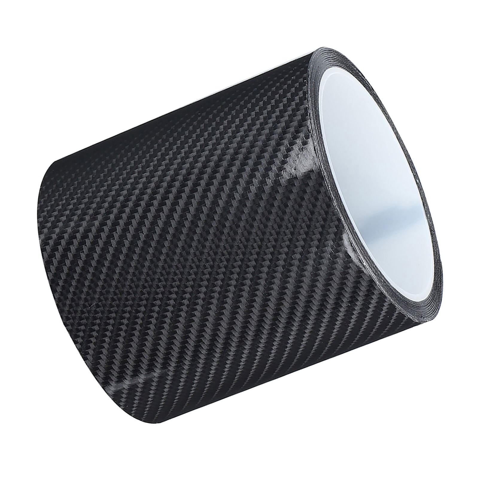 Черная защитная пленка из углеродного волокна для защиты кромки двери автомобиля от царапин (10 см x 3 метра)
