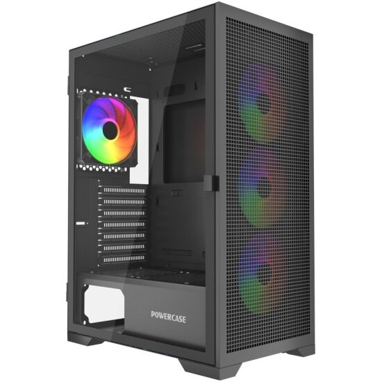 Корпус Powercase Mistral B415, черный (CMAB415-A4)