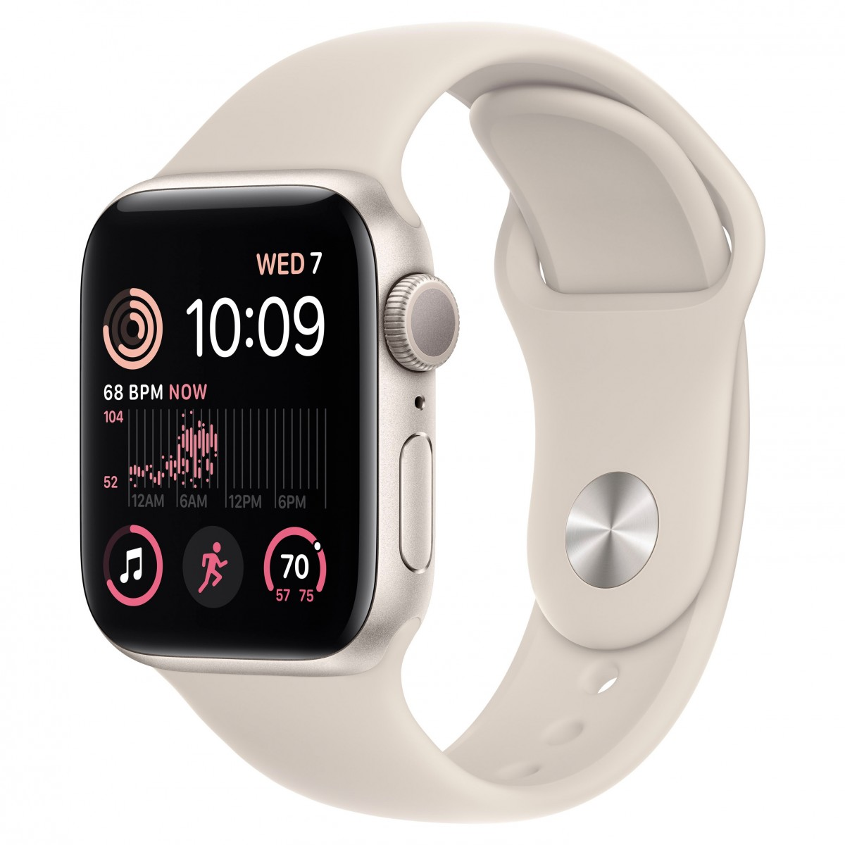 Умные часы Apple Watch SE 2 2023 Starlight M/L 44mm Бежевые