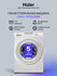Узкая стиральная машина Haier HW60-BP12929BE, 6 кг, 15 программ, ...