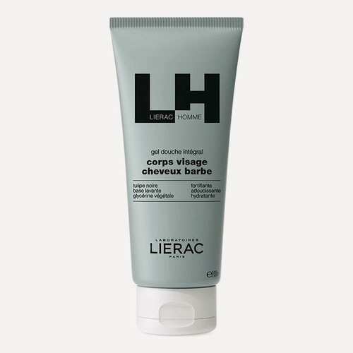 Изображение товара Гель для душа Lierac Homme Integral, для всех типов кожи, 200 мл