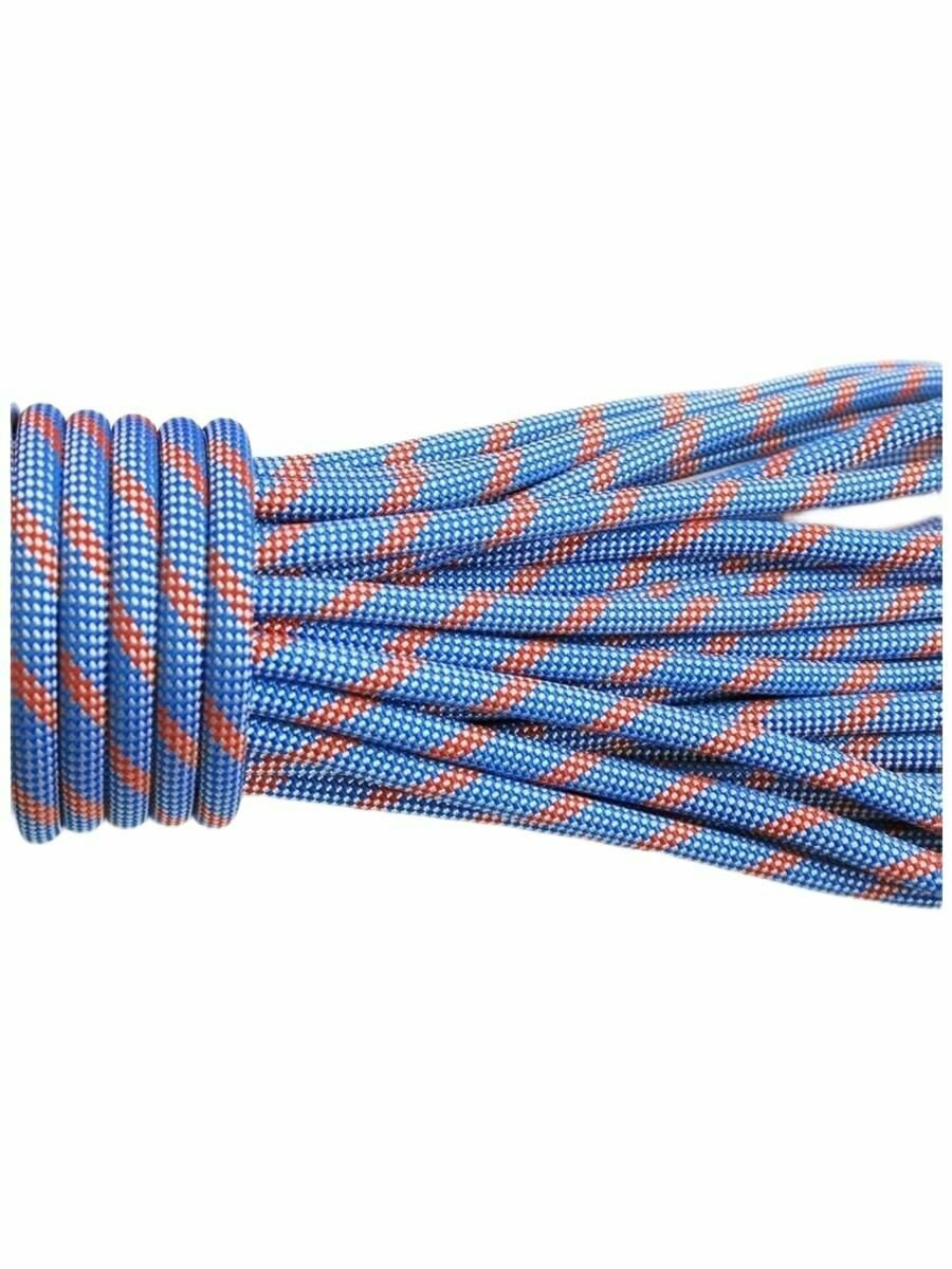 Верёвка Fortis Static 12 мм 10 м. Статическая, страховочная, для арбористики и высотных работ